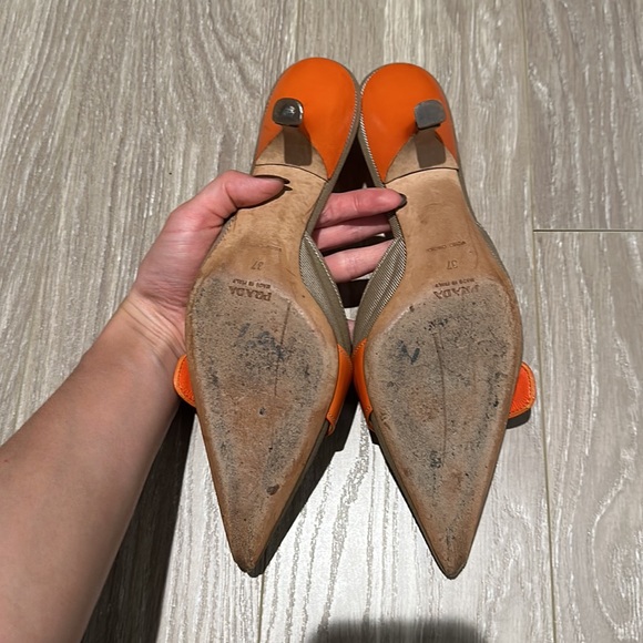 Prada Kitten Heel Mules - Picture 7 of 7